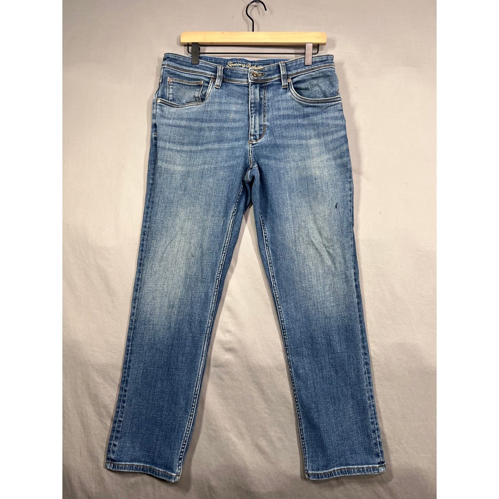 Tommy Bahama Mens Straight Leg Jeans Medium Wash Blue Denim Size 34x30